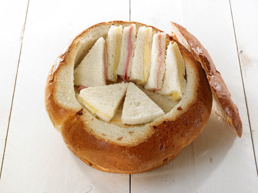 Verrassingsbrood groot vlees